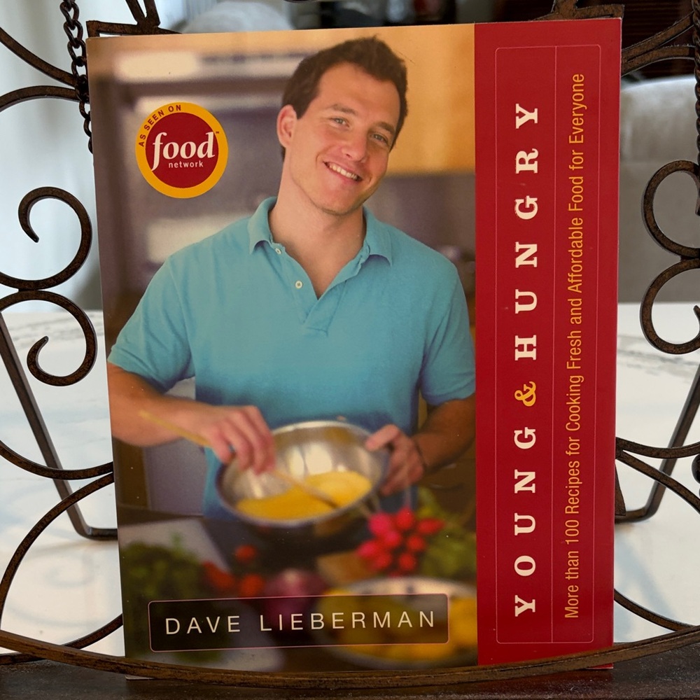 Food Network Cookbook - Vibrant Red and Blue Edition
